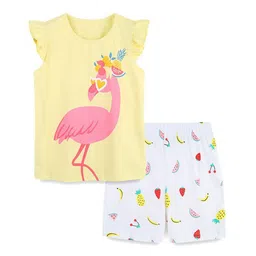 StyleCast Girls Printed T-shirt with Shorts-image-62
