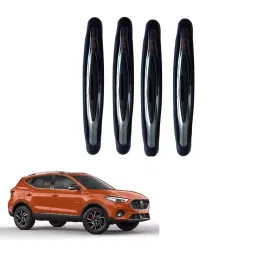 SPREADX Plastic Car Compact Black Colour Elegant Door Guard Protection Universal Type Suitable for MG Astor (Set of 4 Pcs)-picture-20