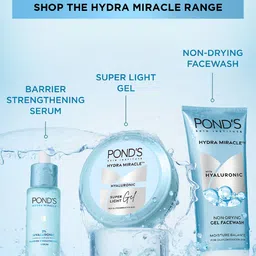 Ponds Set of 2 Hydra Miracle Oil-Free Super Light Gel With Hyaluronic Acid - 300 ml each image 5