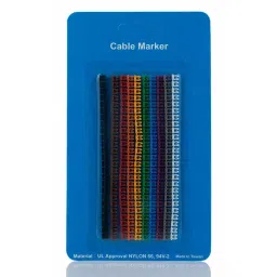 RS PRO Clip On Cable Marker Assorted Pre-Printed 0-9 - A-Z, 2436410 (Bag of 900 Piece)-image-8