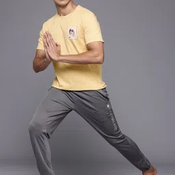 HRX by Hrithik Roshan  Pure Cotton Yoga T-shirt-picture-34