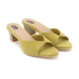 TAYDOL Women Open Toe Block Heels image 5