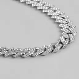 PARIS HAMILTON Set of 2 Silver-Plated Necklace & Bracelet image 3