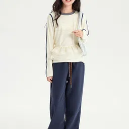 LULU & SKY Girls High-Rise Trousers image 3