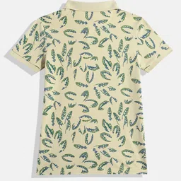 U.S. Polo Assn. Kids Boys Printed Polo Collar T-shirt image 2