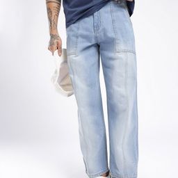 glitchez Men Urban Cool Loose Heavy Fade Jeans-picture-40