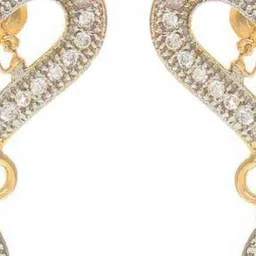 PINGHAKS Gold Plated Stones Studded Jewellery Set image 2