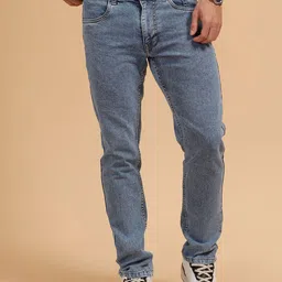 WROGN Men Comfort Slim Fit Mid-Rise Jeans-picture-38