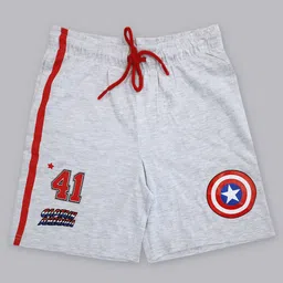 Kidsville Captain America Featured Shorts - Grey-picture-40