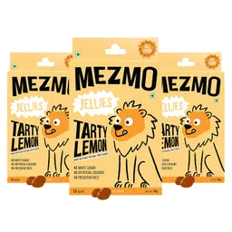 Mezmo Tarty Lemon Soft Jelly Candy Pack of 3 - 36 Pieces-image-5