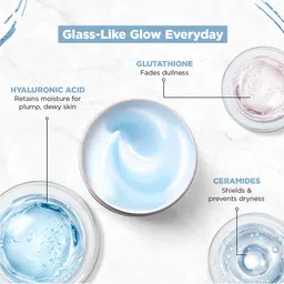 Streax Hydrate & Shine Serum Infused Face Cream with 6% Glutathione & Hyaluronic Acid-50 g image 2