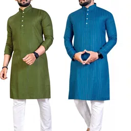 Krudha Creations Men Thread Work Kurta-picture-13