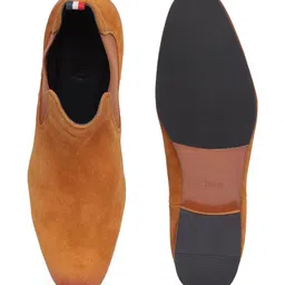 GABICCI Men Blocked Heeled Chelsea Boots image 3