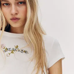 H&M Cropped Printed T-shirt image 2