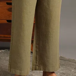 JAYPORE Women Straight Fit Trousers image 5
