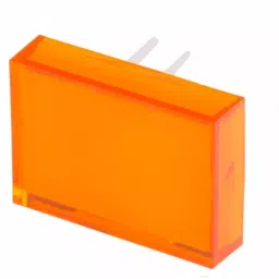 RS PRO Orange Rectangular Push Button Lens for Use with SD16 Series, 7452580-picture-39