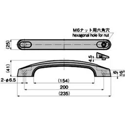 TAKIGEN Handle Polyamide 66 Black, AP-829-1-Black-picture-44