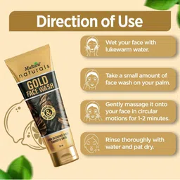 Multani Set Of 2 Gold Face Wash- 75 ml Each image 2