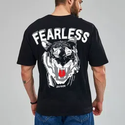 Leotude Graphic Printed Drop-Shoulder Sleeves Oversized T-shirt-picture-14