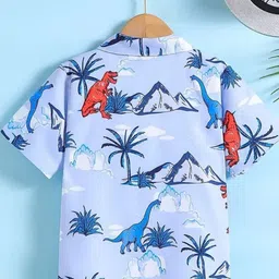 SHREE VANKIYA HANUMANJI FASHION Kids-Unisex Cotton Solid Casual Shirts image 2