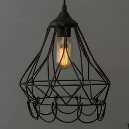 Homesake Black Solid Handcrafted Hanging Light-image-41
