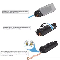 GC Original Black Toner Print Cartridge for 328 & CE278A, G460 image 2