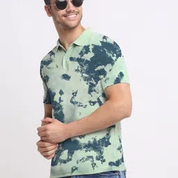 SZN Men Printed Polo Collar Moisture Wicking T-shirt-picture-40