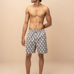 Unibro Printed Pure Combed Cotton Mis-Rise Boxers WOVENBOXER-WB47 image 3