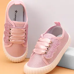 Cute Walk by Babyhug Slip On Glittery Casual Shoes - Pink-picture-28