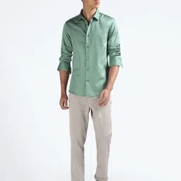 Flying Machine Men Slim Fit Opaque Casual Shirt image 4