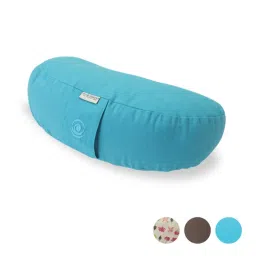 Core Asana Halfmoon Meditation Cushion- Cyan image 1