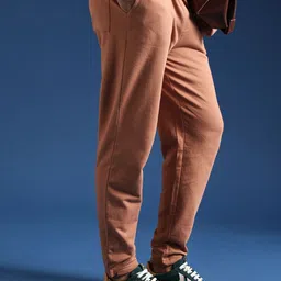 THE BEAR HOUSE Men Solid Cotton Relaxed Fit Jogger image 4