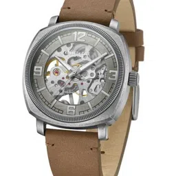 Kenneth Cole Men Skeleton Dial & Leather Straps Analogue Watch KCWGE0020701MN image 2