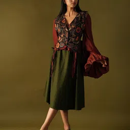 Theater PU Wedge Heel Sandals image 3