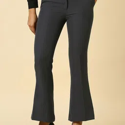 Allen Solly Woman Slim Fit Bootcut Trousers-picture-40