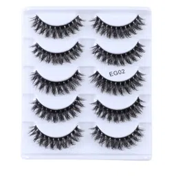 EUROPE GIRL Feather Luxe Eyelashes - 5 Pairs - EG02 image 3
