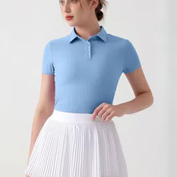 LULU & SKY Women Polo Collar T-shirt-picture-14