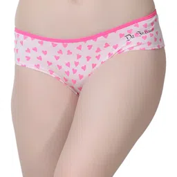 Da Intimo Pack Of 2 Printed Low-Rise Bikini Briefs DIU-5051_PPL_PNK image 4