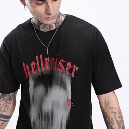 Kook N Keech Graphic Printed Drop-Shoulder Sleeves Pure Cotton Oversized T-shirt-picture-21