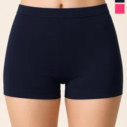 Attire Zone Pack Of 2 Combed Cotton Antimicrobial Boy Shorts Briefs-picture-32