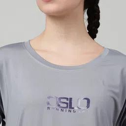 MKH Women Typography Printed Dri-FIT T-shirt image 4