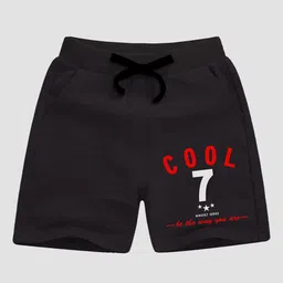 Minicult Boys pack of 2 Typography Printed Shorts image 5