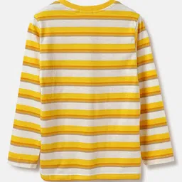 United Colors of Benetton Boys Striped Pure Cotton T-shirt image 2