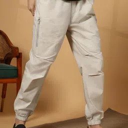 Campus Sutra Men Mid-Rise Comfort Trousers-image-25