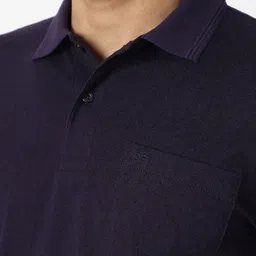 Peter England Men Printed Polo Collar T-shirt image 5