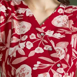 NIGHTSPREE Floral Print Fit & Flare Midi Dress image 5