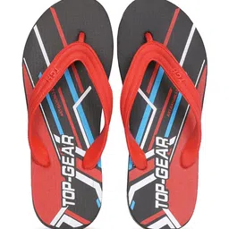 TGH Men Printed Rubber Thong Flip-Flops-picture-24