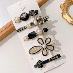 SZN Women Set of 5 Embellished Hair Accessory Set image 5