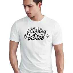 Seekbuylove Men Bio Finish Typography Printed Round Neck Cotton T-shirt-image-38