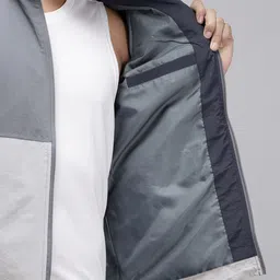 U.S. Polo Assn. Colourblocked Hooded Tailored Jacket image 5